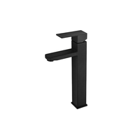 Exel High Black Basin Mixer Square